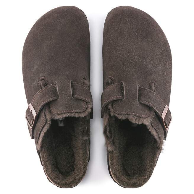 Boston Shearling Suede Leather Boston Shearling Suede Leather