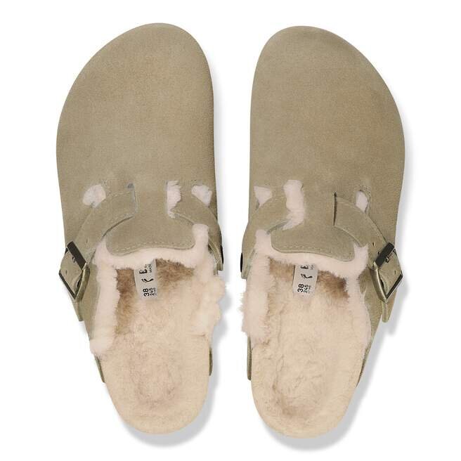 Boston Shearling Suede Leather Boston Shearling Suede Leather