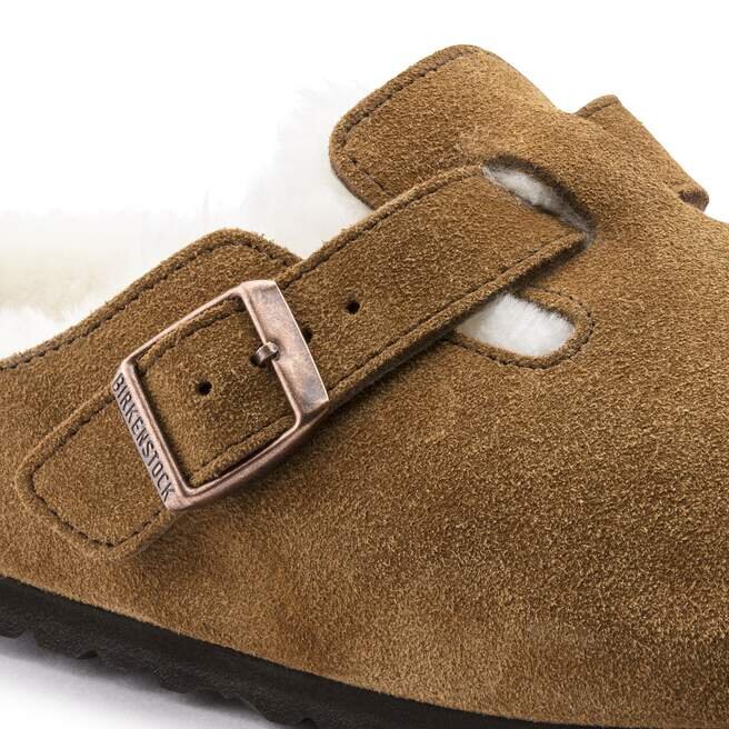 Boston Shearling Suede Leather Boston Shearling Suede Leather