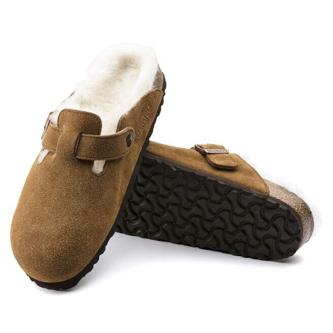 Boston Shearling Suede Leather Boston Shearling Suede Leather