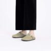 Boston Shearling Suede Leather Boston Shearling Suede Leather