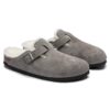 Boston Shearling Suede Leather Boston Shearling Suede Leather