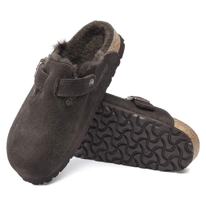 Boston Shearling Suede Leather Boston Shearling Suede Leather