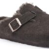 Boston Shearling Suede Leather Boston Shearling Suede Leather
