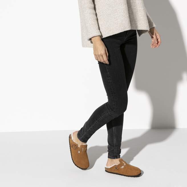 Boston Shearling Suede Leather Boston Shearling Suede Leather