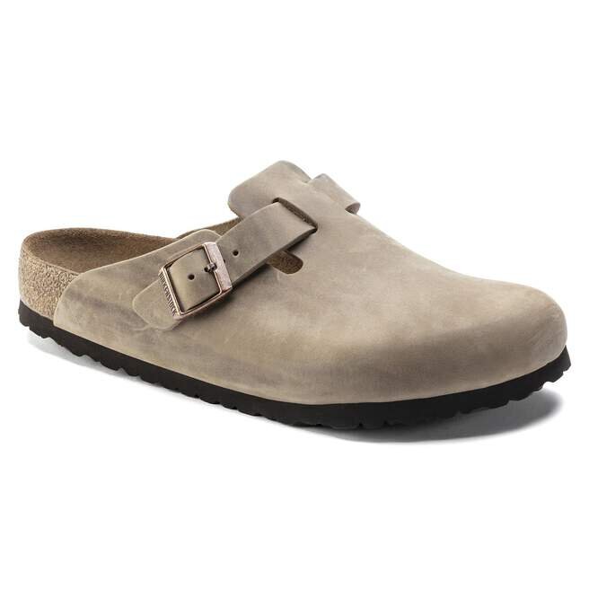 Boston Soft Footbed Natural Leather Oiled Boston Soft Footbed Natural Leather Oiled