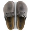 Boston Soft Footbed Natural Leather Oiled Boston Soft Footbed Natural Leather Oiled