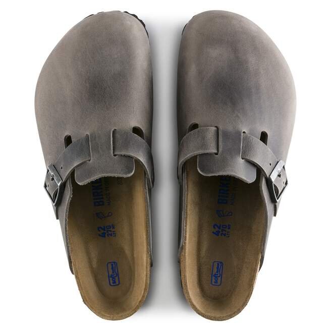 Boston Soft Footbed Natural Leather Oiled Boston Soft Footbed Natural Leather Oiled