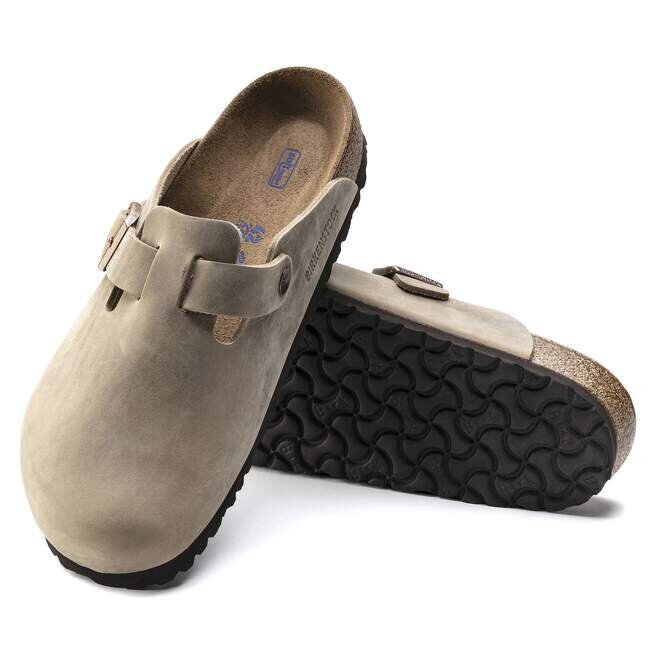 Boston Soft Footbed Natural Leather Oiled Boston Soft Footbed Natural Leather Oiled