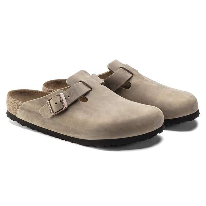 Boston Soft Footbed Natural Leather Oiled Boston Soft Footbed Natural Leather Oiled