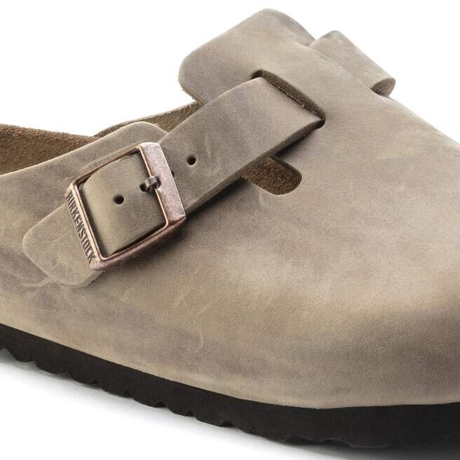 Boston Soft Footbed Natural Leather Oiled Boston Soft Footbed Natural Leather Oiled