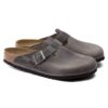 Boston Soft Footbed Natural Leather Oiled Boston Soft Footbed Natural Leather Oiled