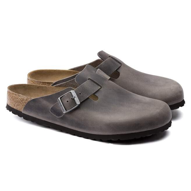 Boston Soft Footbed Natural Leather Oiled Boston Soft Footbed Natural Leather Oiled