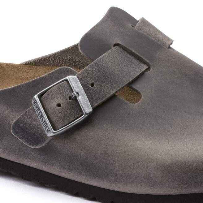Boston Soft Footbed Natural Leather Oiled Boston Soft Footbed Natural Leather Oiled