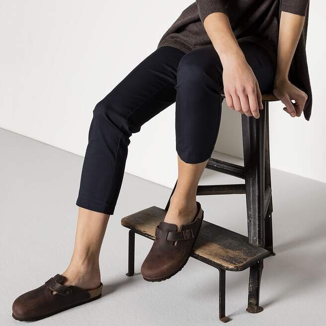 Boston Soft Footbed Natural Leather Oiled Boston Soft Footbed Natural Leather Oiled