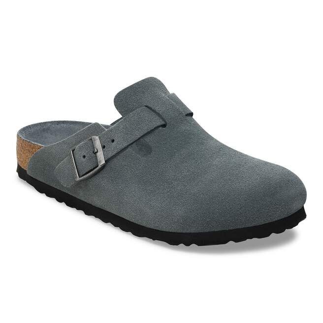 Boston Soft Footbed Suede Leather Boston Soft Footbed Suede Leather