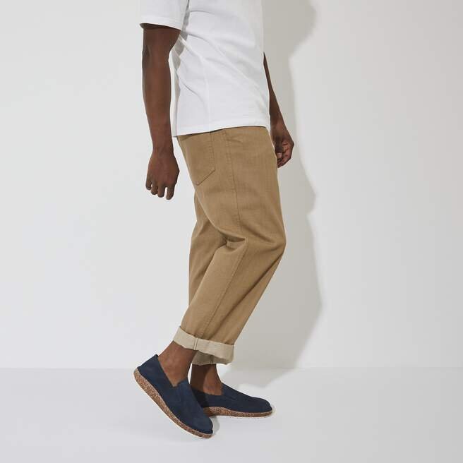 Callan Suede Leather Navy Callan Suede Leather Navy