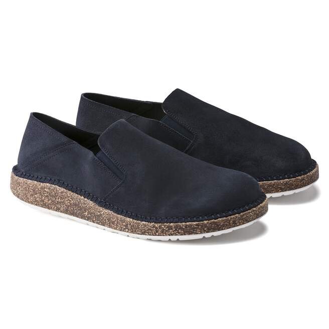 Callan Suede Leather Navy Callan Suede Leather Navy