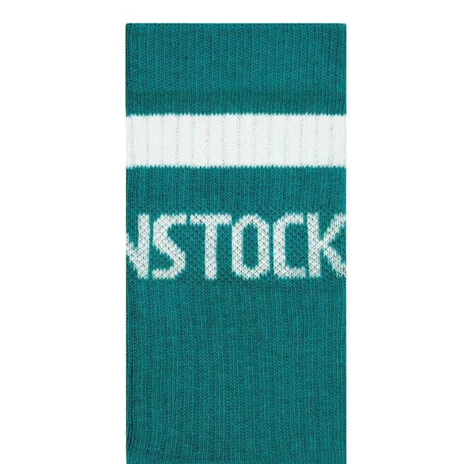 Cotton Tennis Socks Cotton-Polyamide-Elastane Green Cotton Tennis Socks Cotton-Polyamide-Elastane Green