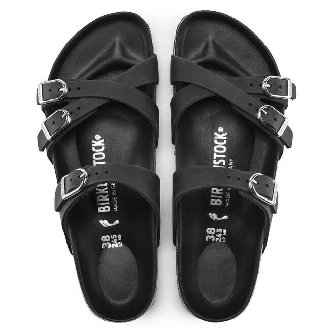 Franca Oiled Leather Black Franca Oiled Leather Black