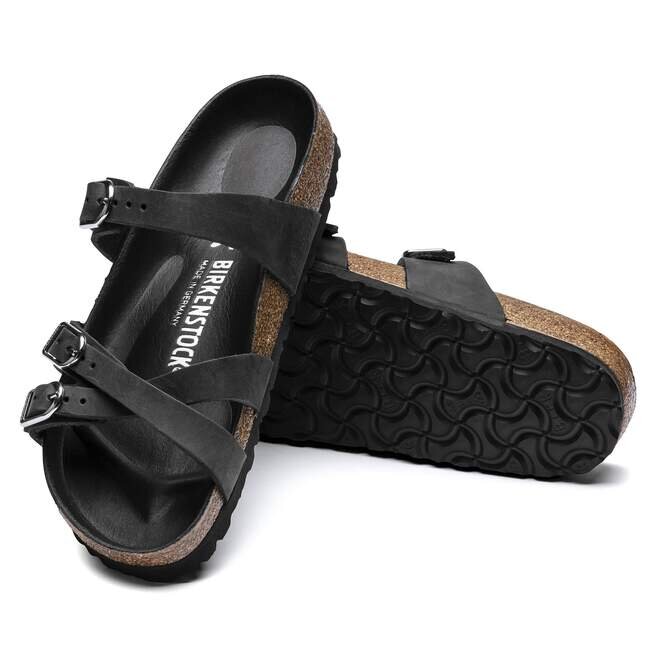 Franca Oiled Leather Black Franca Oiled Leather Black