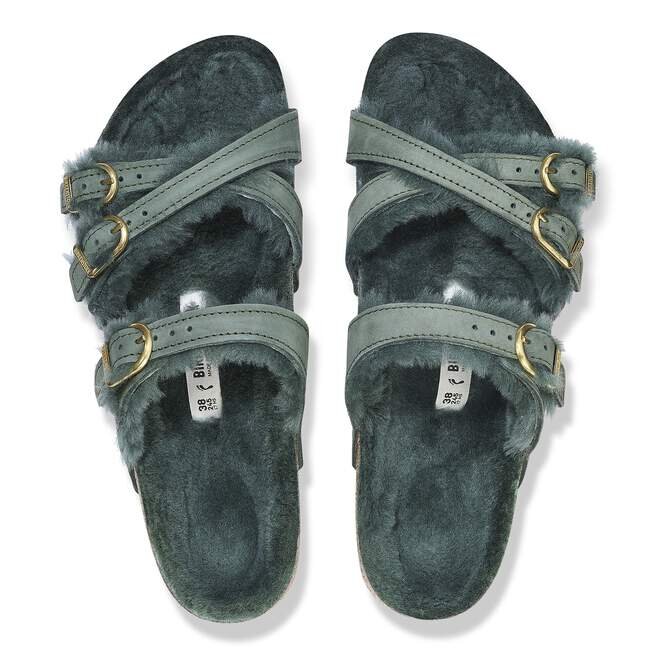 Franca Shearling Nubuk Leather Franca Shearling Nubuk Leather