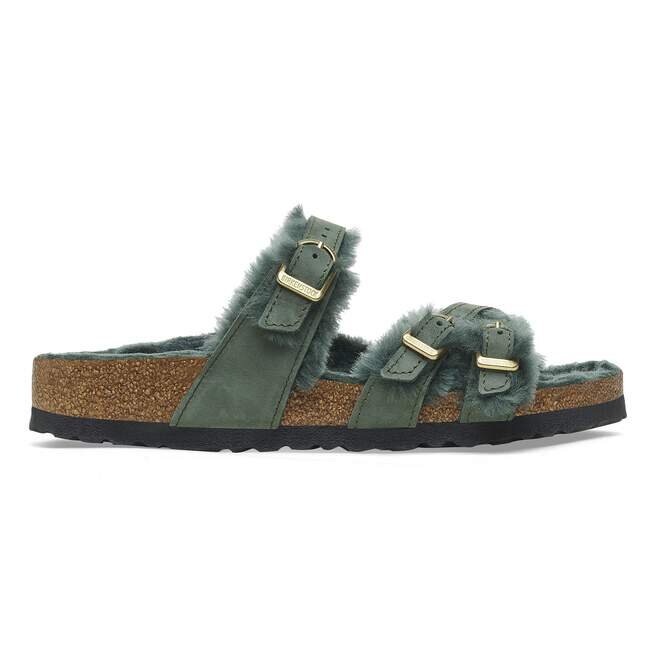 Franca Shearling Nubuk Leather Franca Shearling Nubuk Leather
