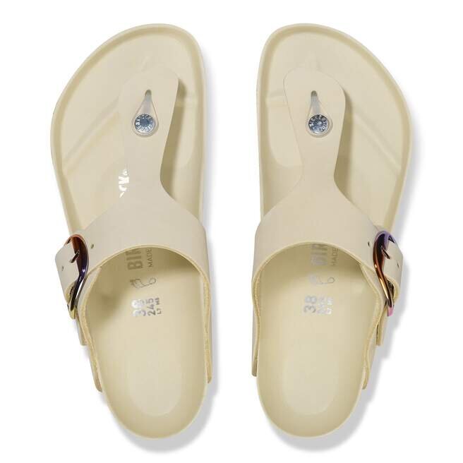 Gizeh Big Buckle Natural Leather Nubuck Gizeh Big Buckle Natural Leather Nubuck