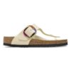 Gizeh Big Buckle Natural Leather Nubuck Gizeh Big Buckle Natural Leather Nubuck