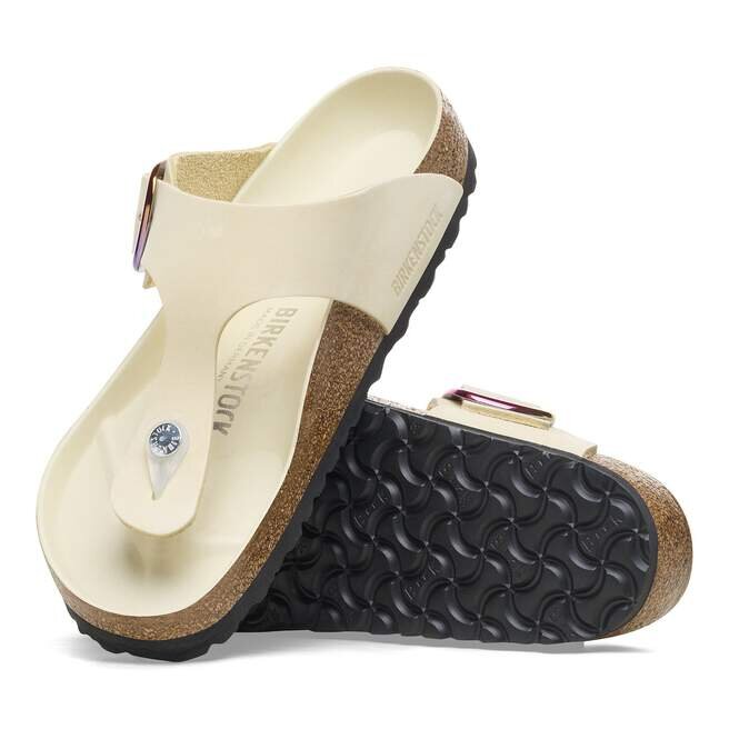 Gizeh Big Buckle Natural Leather Nubuck Gizeh Big Buckle Natural Leather Nubuck