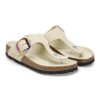 Gizeh Big Buckle Natural Leather Nubuck Gizeh Big Buckle Natural Leather Nubuck