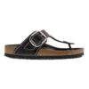Gizeh Big Buckle Natural Leather Patent Black Gizeh Big Buckle Natural Leather Patent Black