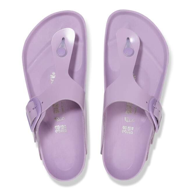 Gizeh Big Buckle Natural Leather Patent High-Shine Crocus Gizeh Big Buckle Natural Leather Patent High-Shine Crocus