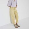Gizeh Big Buckle Nubuck Leather Matcha
