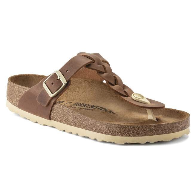 Gizeh Braided Natural Leather Oiled Gizeh Braided Natural Leather Oiled