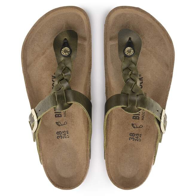 Gizeh Braided Natural Leather Oiled Gizeh Braided Natural Leather Oiled