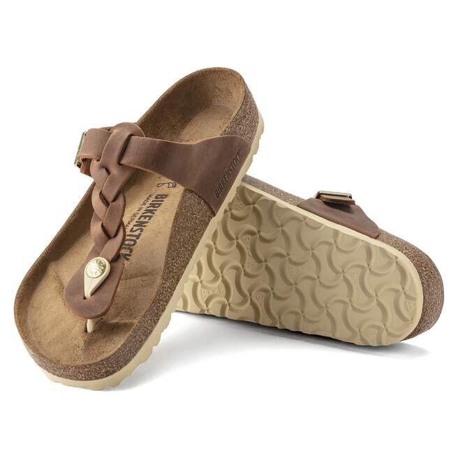 Gizeh Braided Natural Leather Oiled Gizeh Braided Natural Leather Oiled