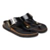 Gizeh Droplet Buckle Natural Leather Patent Gizeh Droplet Buckle Natural Leather Patent