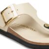Gizeh Droplet Buckle Natural Leather Patent Gizeh Droplet Buckle Natural Leather Patent