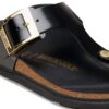 Gizeh Droplet Buckle Natural Leather Patent Gizeh Droplet Buckle Natural Leather Patent