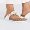 Gizeh Flower Embellishment Natural Leather Gizeh Flower Embellishment Natural Leather