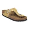 Gizeh Rivets Suede Leather Ochre Gizeh Rivets Suede Leather Ochre