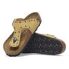 Gizeh Rivets Suede Leather Ochre Gizeh Rivets Suede Leather Ochre