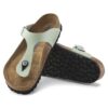 Gizeh Soft Footbed Nubuck Leather Matcha Gizeh Soft Footbed Nubuck Leather Matcha