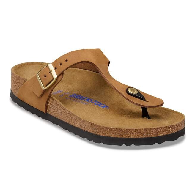 Gizeh Soft Footbed Nubuk Leather Gizeh Soft Footbed Nubuk Leather