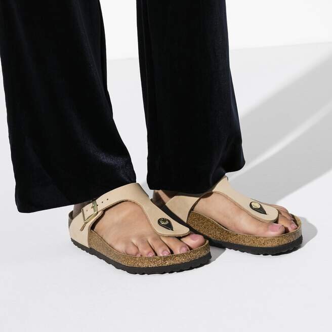Gizeh Soft Footbed Nubuk Leather Gizeh Soft Footbed Nubuk Leather