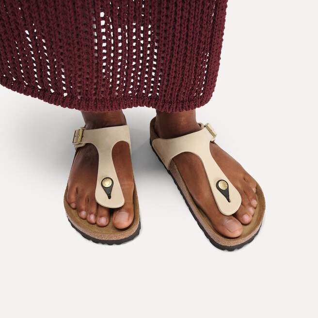 Gizeh Soft Footbed Nubuk Leather Gizeh Soft Footbed Nubuk Leather