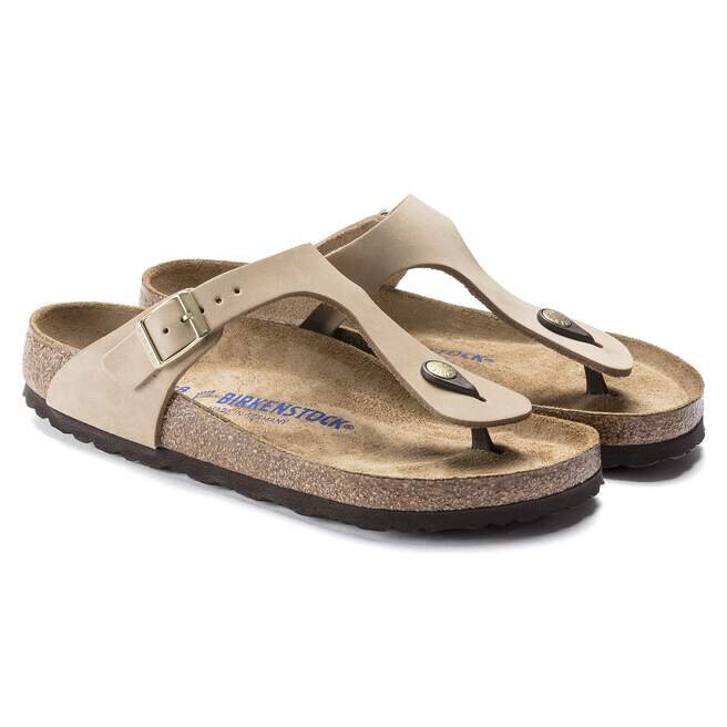 Gizeh Soft Footbed Nubuk Leather Gizeh Soft Footbed Nubuk Leather