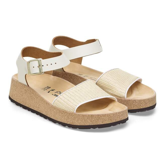 Glenda Raffia Natural Leather Synthetics Glenda Raffia Natural Leather Synthetics