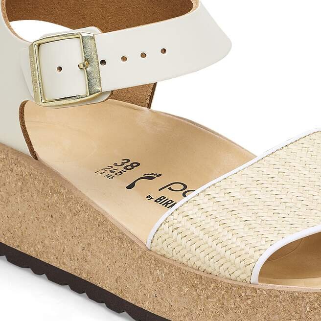 Glenda Raffia Natural Leather Synthetics Glenda Raffia Natural Leather Synthetics